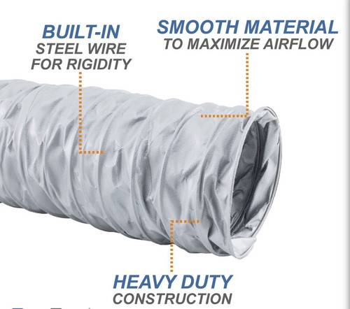 Inch flexible ductwork - flexible,