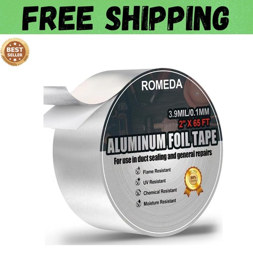 Aluminum foil tape 65ft - tape, 2"